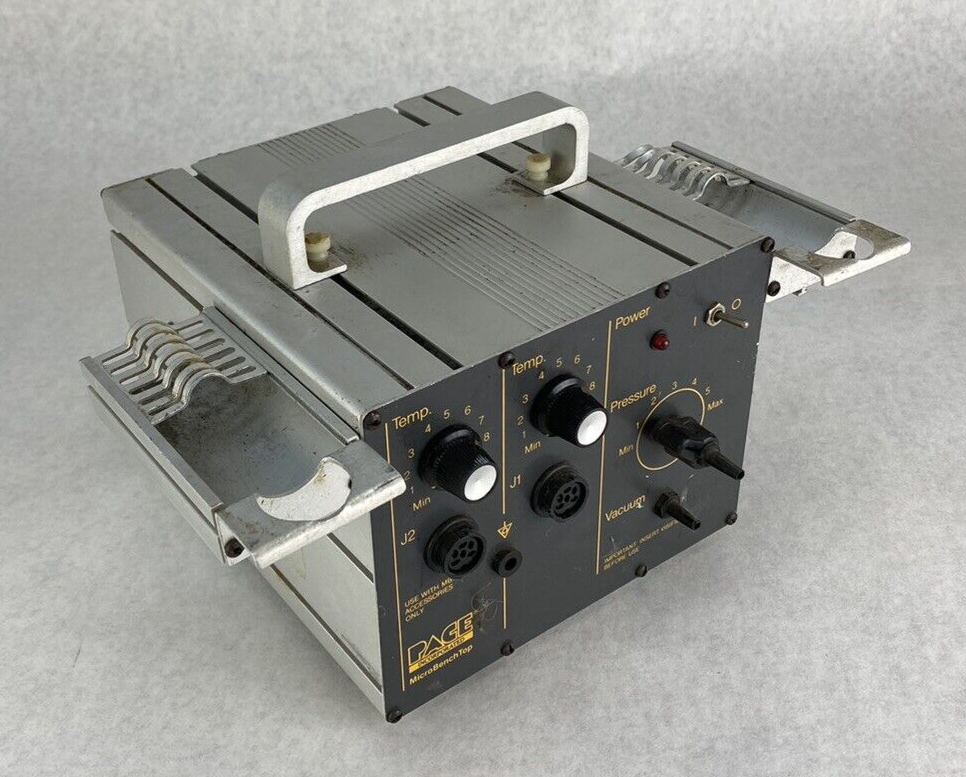 Pace MBT-200 MicroBenchTop Soldering Unit Power Tested No Power Cord