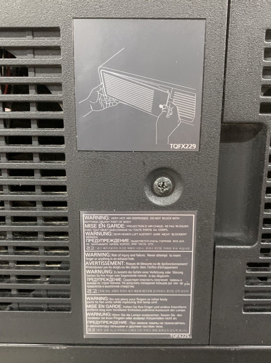Panasonic PT-DZ10KU WUXGA DLP Lamp Projector Bad Lamp 1 - No Lens No Remote5