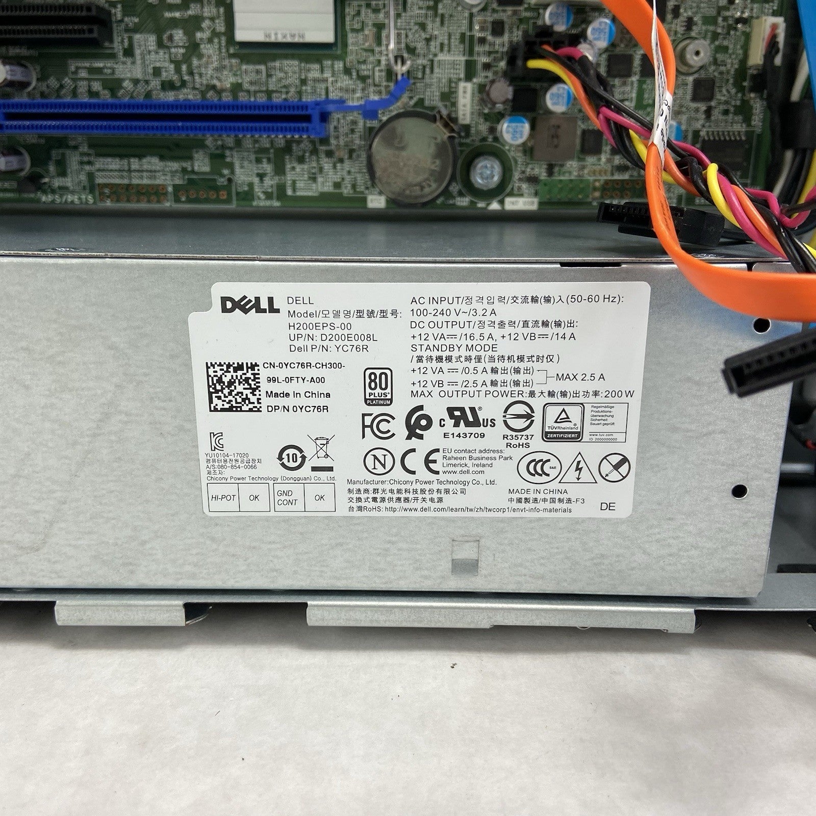 Dell Precision Tower 3431 SFF Intel Core i7-9700 3GHz 8GB RAM No HDD No OS11
