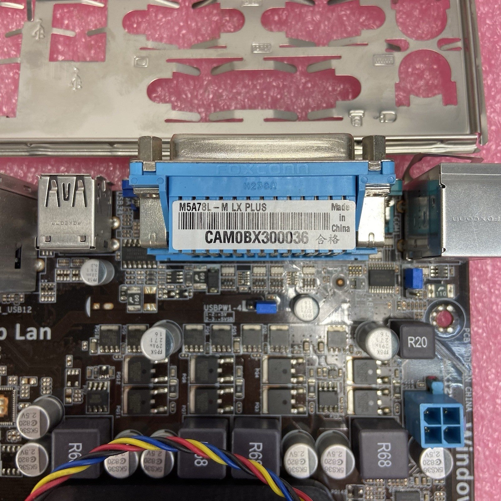 ASUS M5A78L-M Motherboard AMD Athlon 2 x2 270 3.4GHz 8GB RAM w/IO Shield6