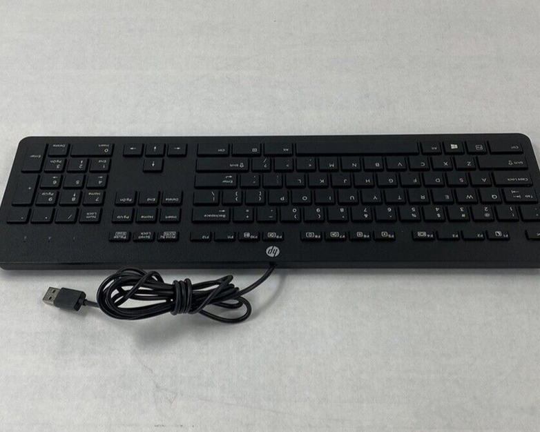 Lot of 3 HP PH0U USB Slim Keyboard Tested