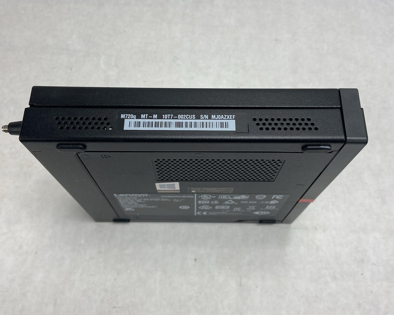 Lenovo ThinkCentre M720q Micro Intel Core i5-8400T 1.7GHz 8GB RAM No HDDOSAC