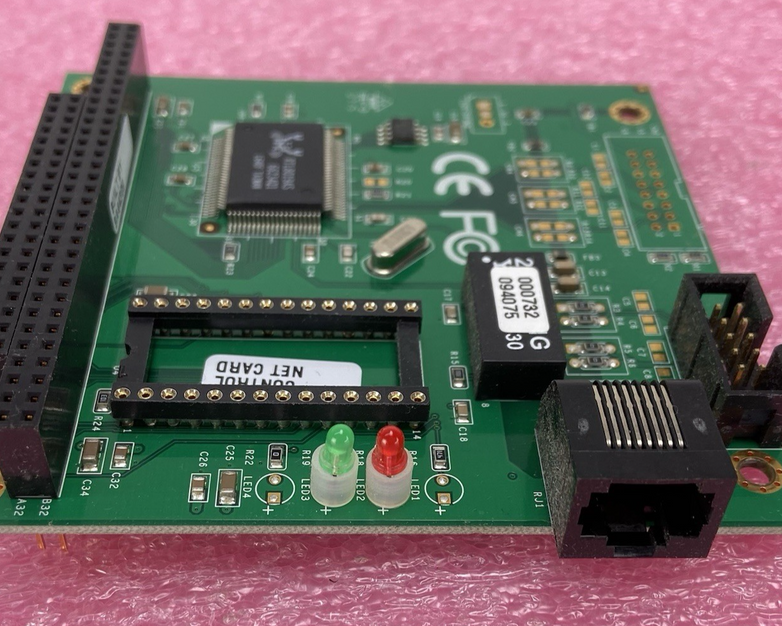 Advantech PCM-3660 REV B 1.0 Extended Network Card