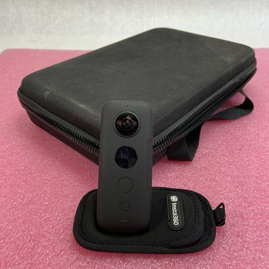 Insta360 ONE X 18MP 5.7K Action Camera - Black w/ Batteries and Case