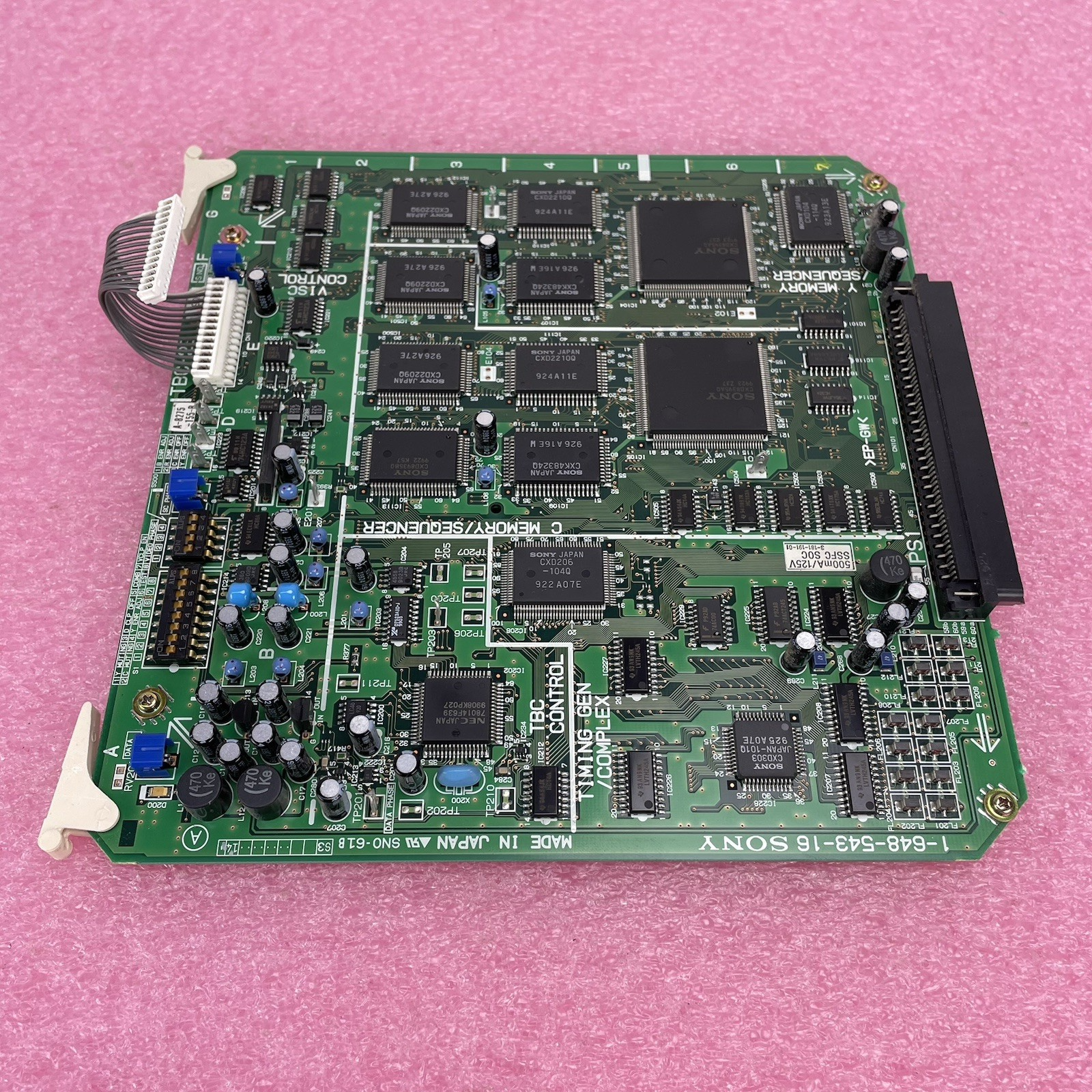 Sony 1-648-543-16 TBC-23 Player Board for Betacam SX Cassette Player4