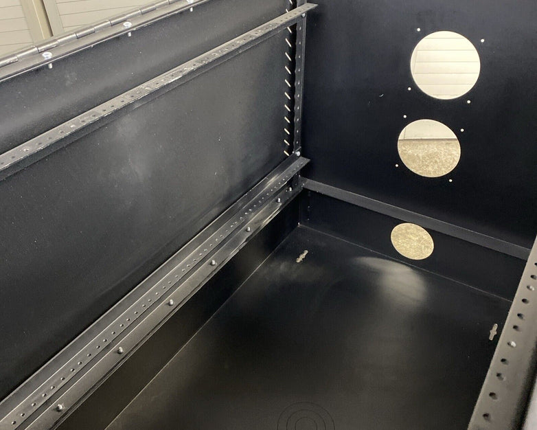 Great Lakes Tinted See-Through Short Server Rack Unit 36"x24"x21"