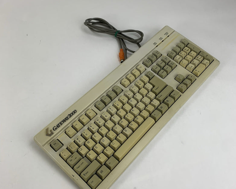 Vintage Gateway2000 CPU Keyboard 219600X-XX-XXX - Untested