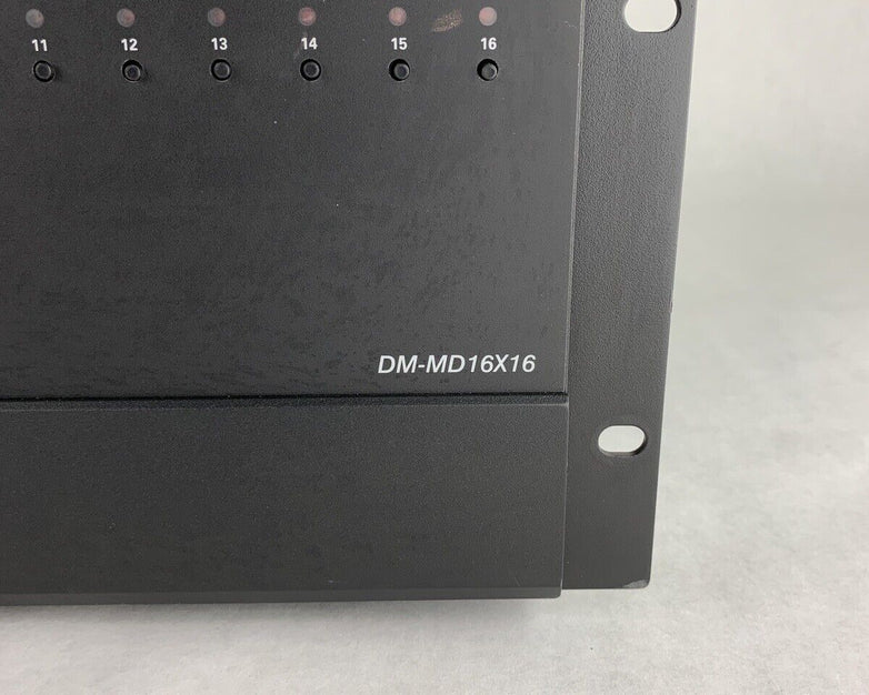 Crestron DM-MD16X16 Digital Media Switcher 1583-297 Factory Reset No Cards