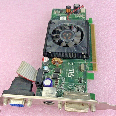Asus ATI 0WX085 ad-rv610le Radeon HD2400 Pro 128MB VGA DVI GPU (Lot of 2)