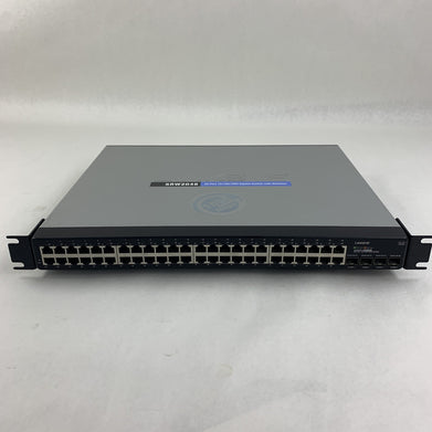 Linksys SRW2048 48 Port 10/100/1000 Gigabit Switch Tested Reset