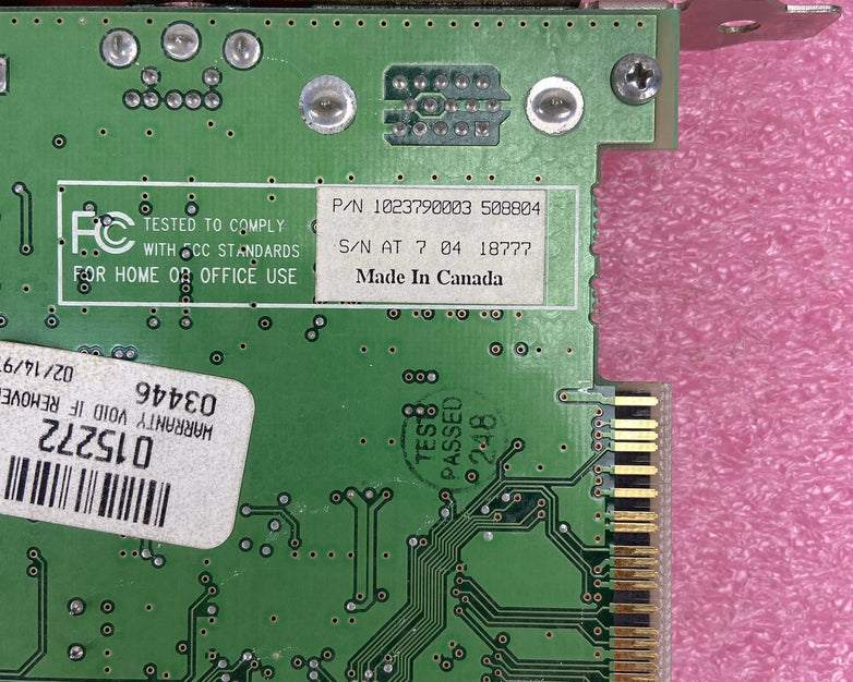 ATI 109-37900-00 3D RAGE II PCI Graphics Card Tested