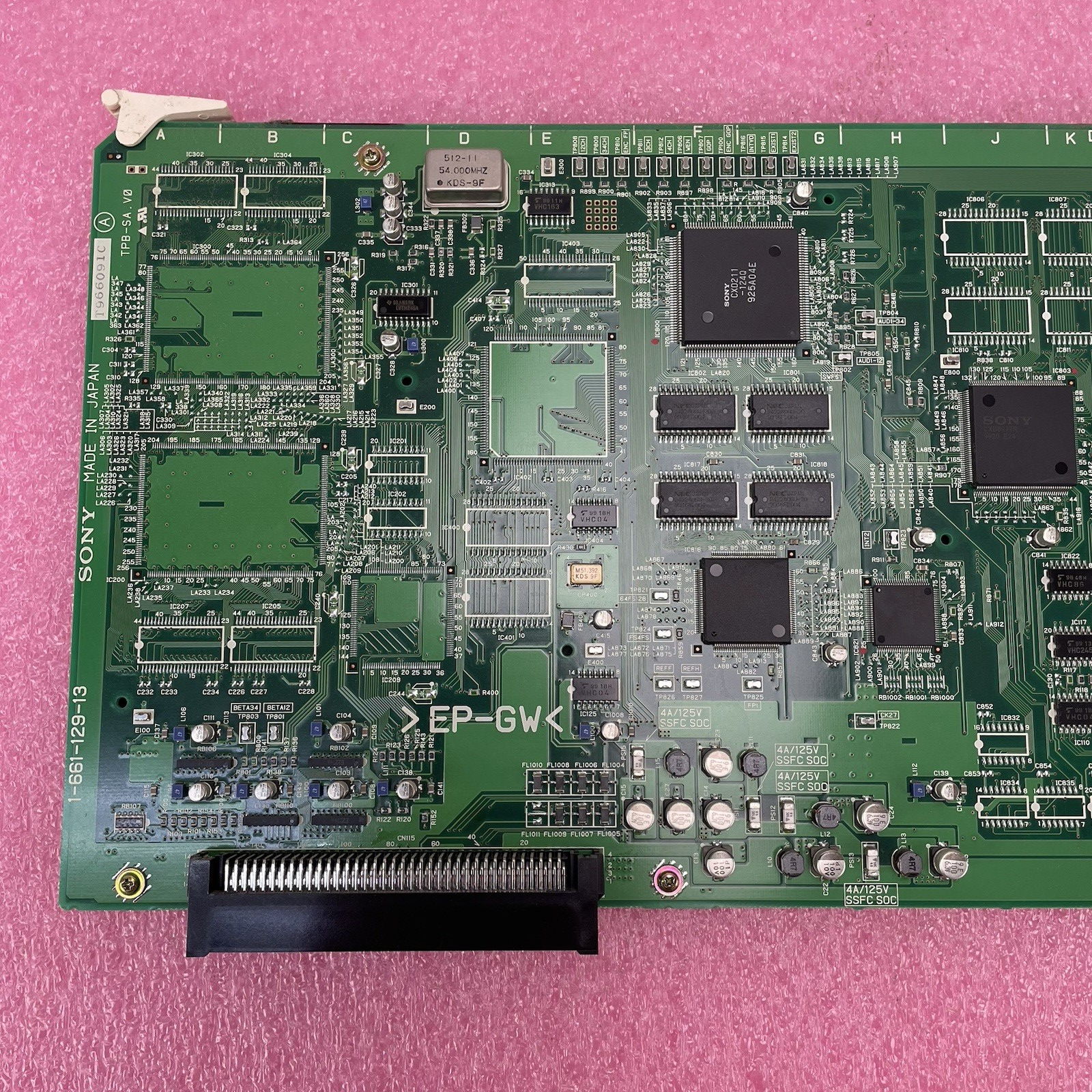 Sony 1-661-129-13 DPR-71 Player Board for Betacam SX Cassette Player2
