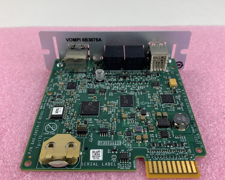 APC AP9641 UPS Network Management Card 3 with 2 USB ports Tested Reset