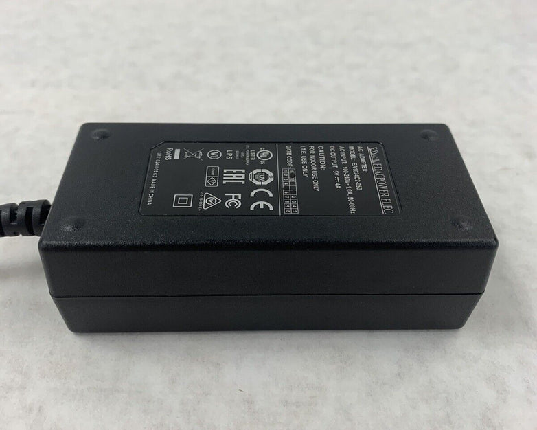 Genuine 4.8x1.7mm Edac AC/DC Adapter EA1024C2-050 Power Supply 5V 4A w/Cord