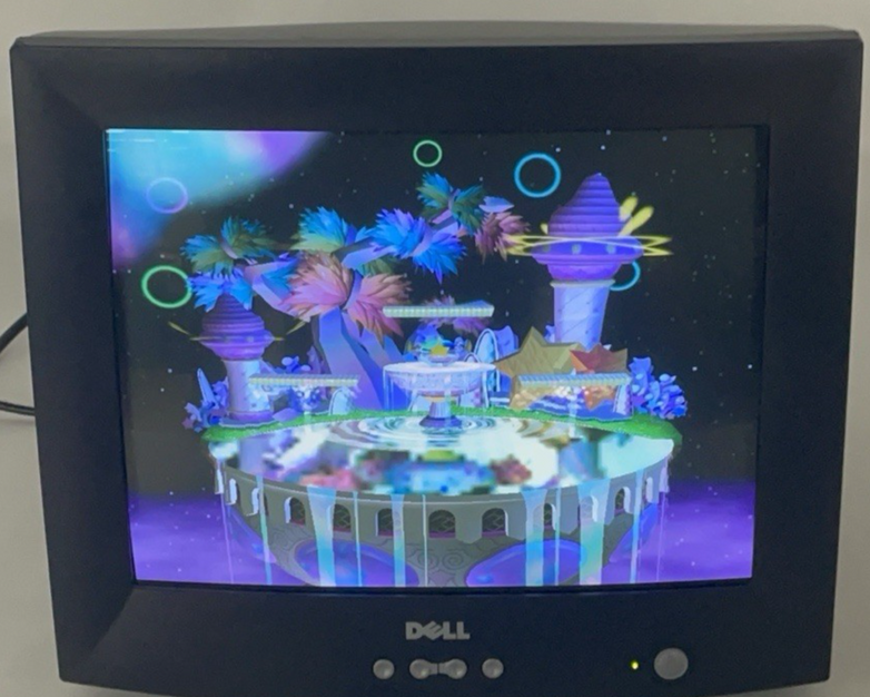 Dell E772c 17in Flat Screen CRT Monitor 1280x1024 VGA - Tested
