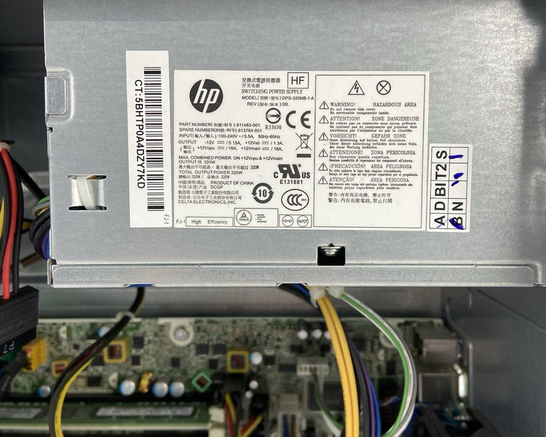 HP Compaq 6200 Pro MT Intel Core i3-2120 3.3GHz 4GB RAM No HDD No OS