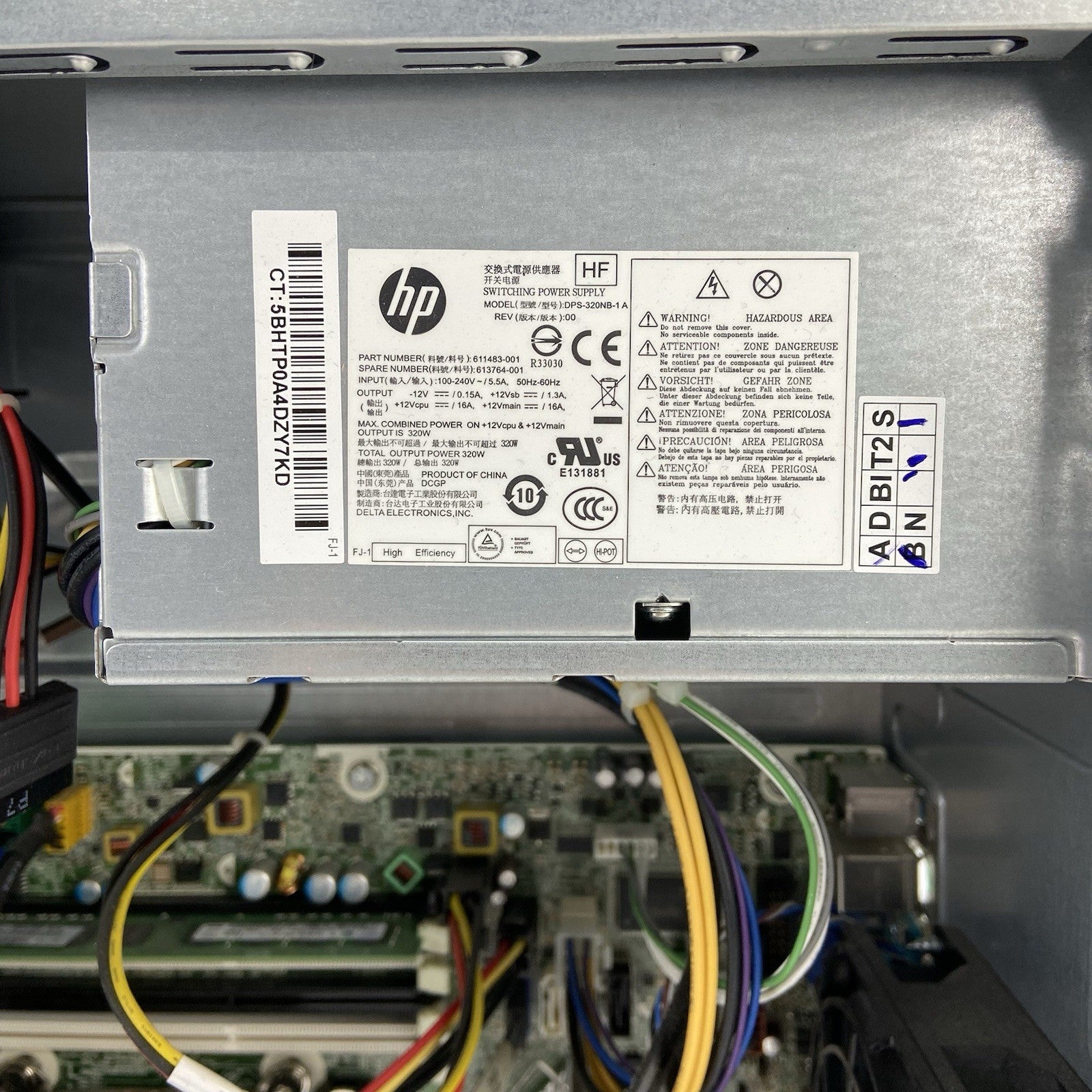 HP Compaq 6200 Pro MT Intel Core i3-2120 3.3GHz 4GB RAM No HDD No OS10