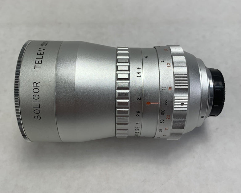 Soligor 1:1.4 75mm Television Lens C-Mount w/Box