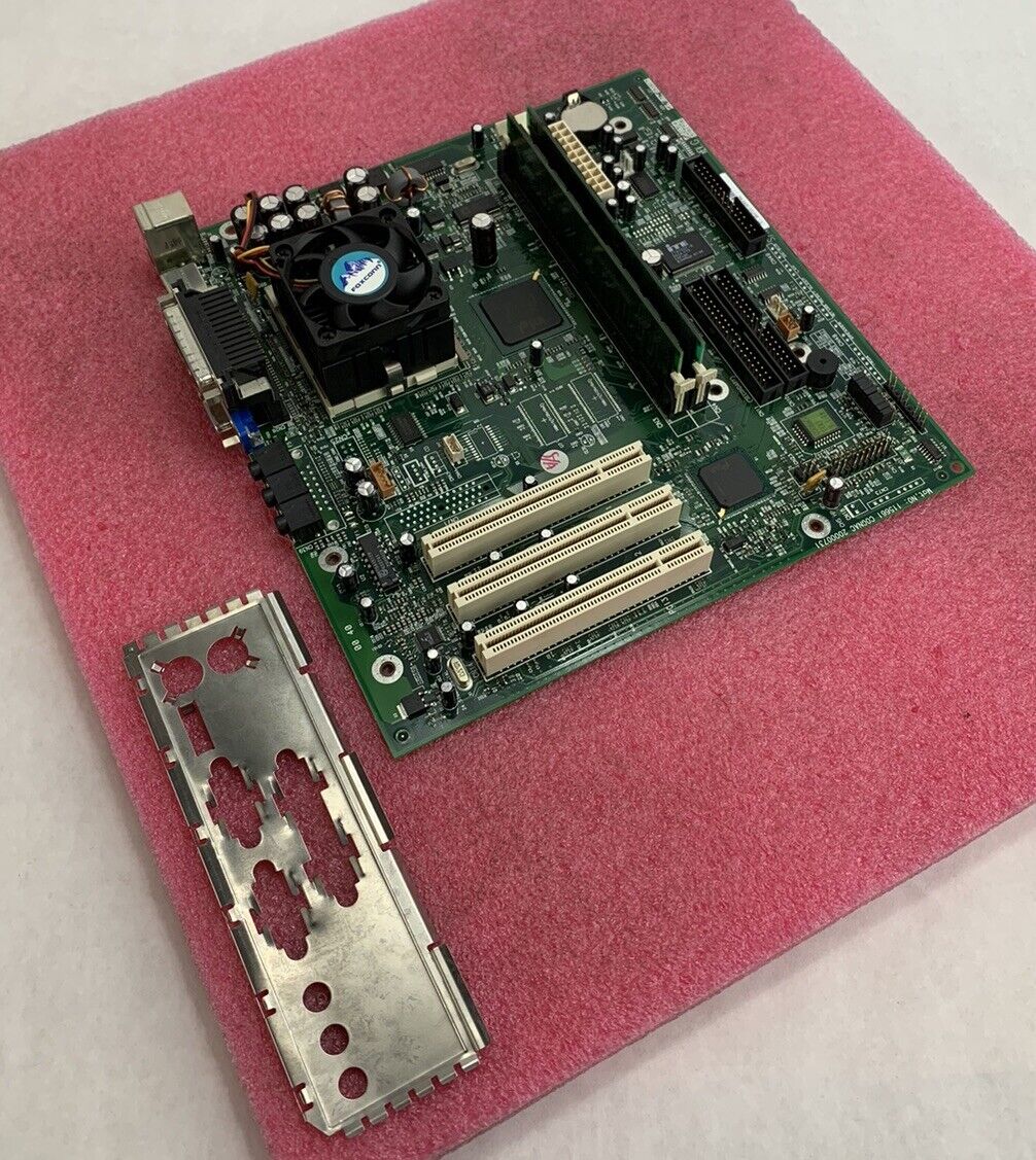 S 304733-S259766 Motherboard Intel Celeron 512MB RAM with I/O Shield