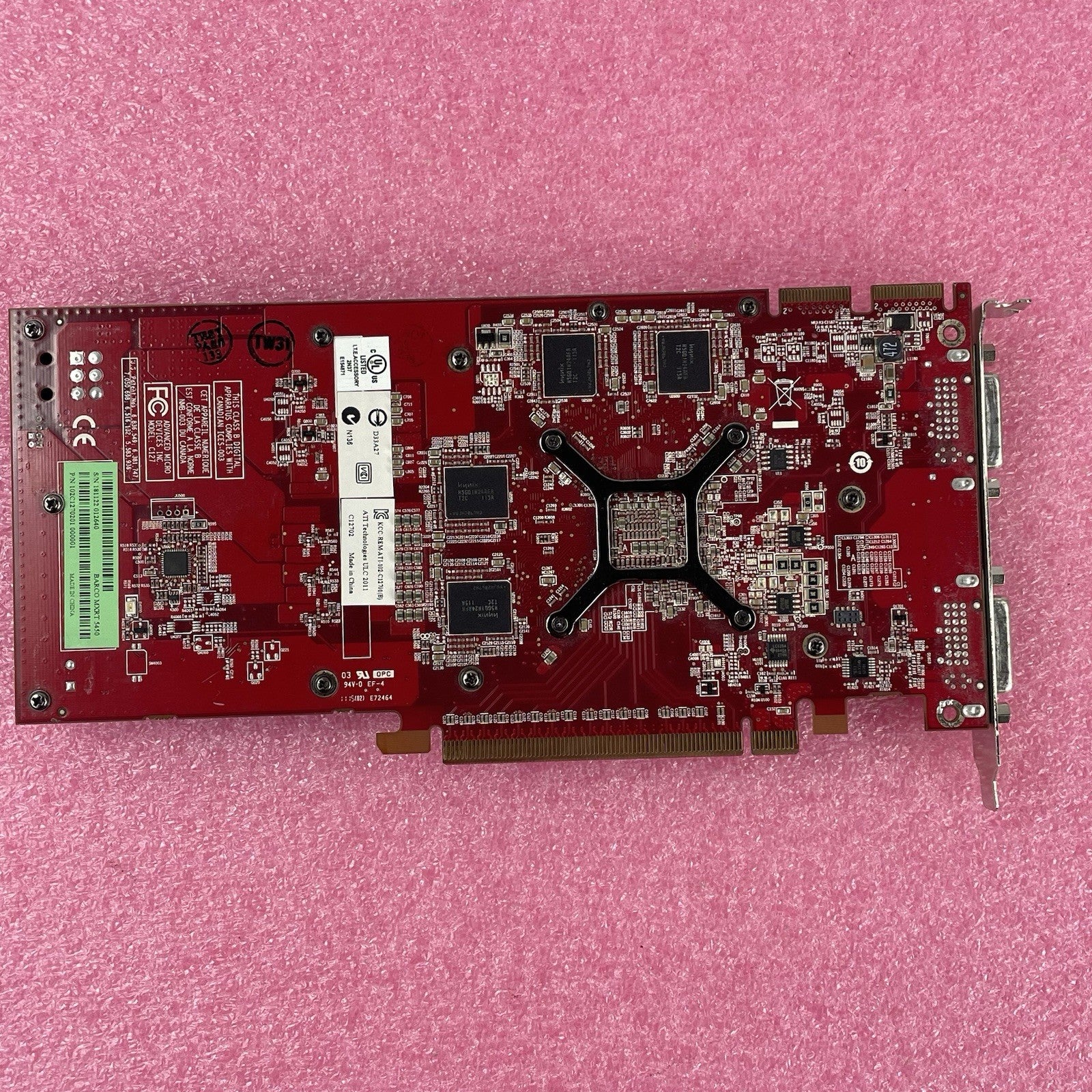 ATI Barco FirePro 3D Graphics MXRT 5450 1GB 109-C12771-00 - Tested6