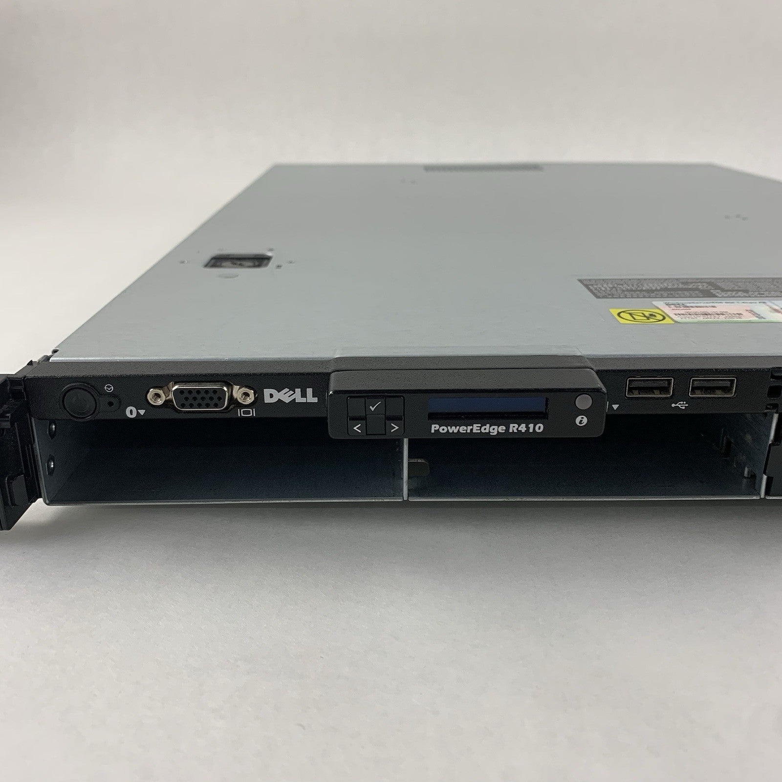 Dell PowerEdge R410 1U Server 2x Xeon E5506 2.13 GHz 2 GB Ram No OS No HDD2
