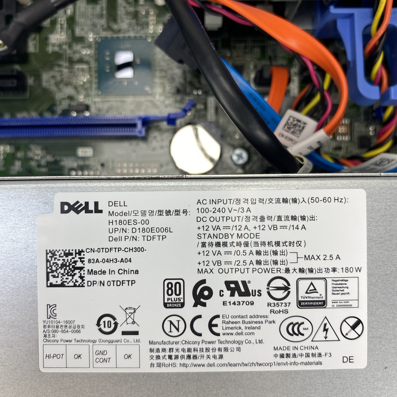 Dell Optiplex 5050 SFF Intel Quad Core i7-7700 3.6GHz 8GB RAM WiFi Kit No HDD OS