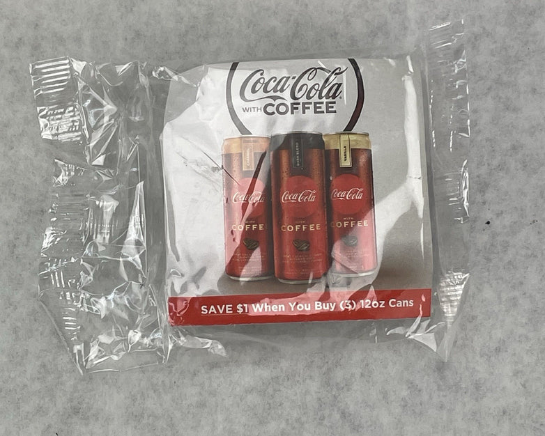 Coca-Cola with Coffee Coke Branded Wired Earbuds Headphones White Lot of 10