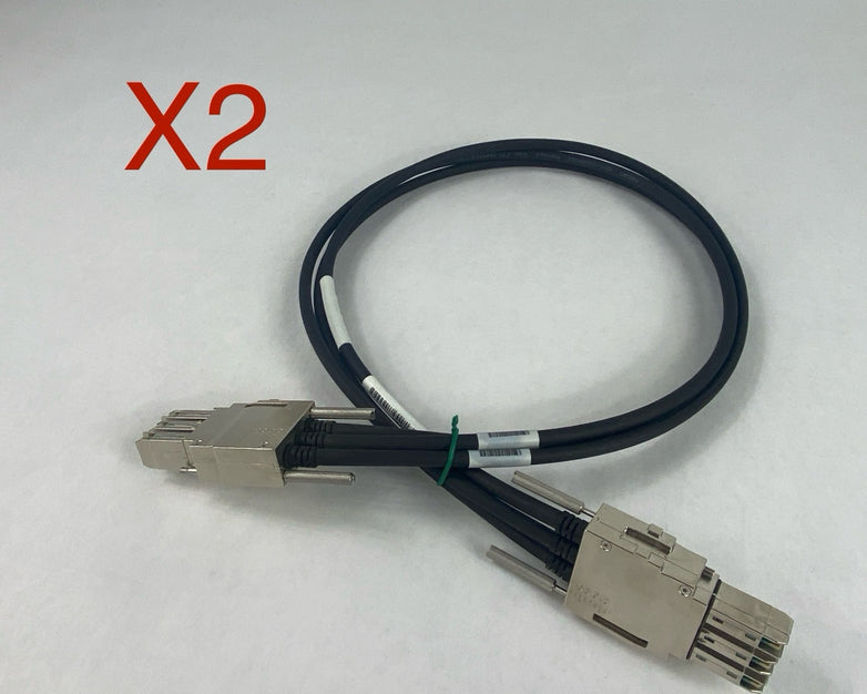 Cisco 800-40404-01 STACK-T1-1M Stackwise Stacking Cable lot of 2