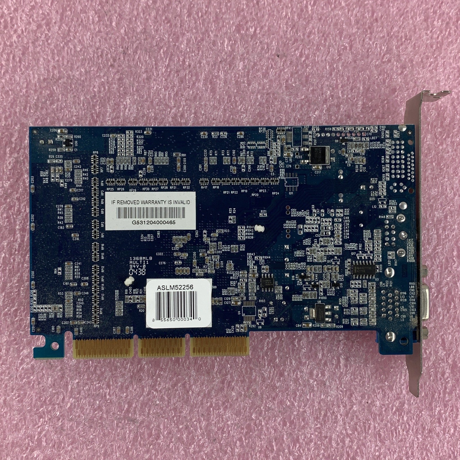 BFG Tech GeForce FX 5200 256MB DDR AGP 4X/8X Graphics Card ASLM52256