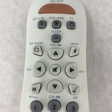 Jensen JER 422 Universal Remote Control Only MISSING BATTERY COVER