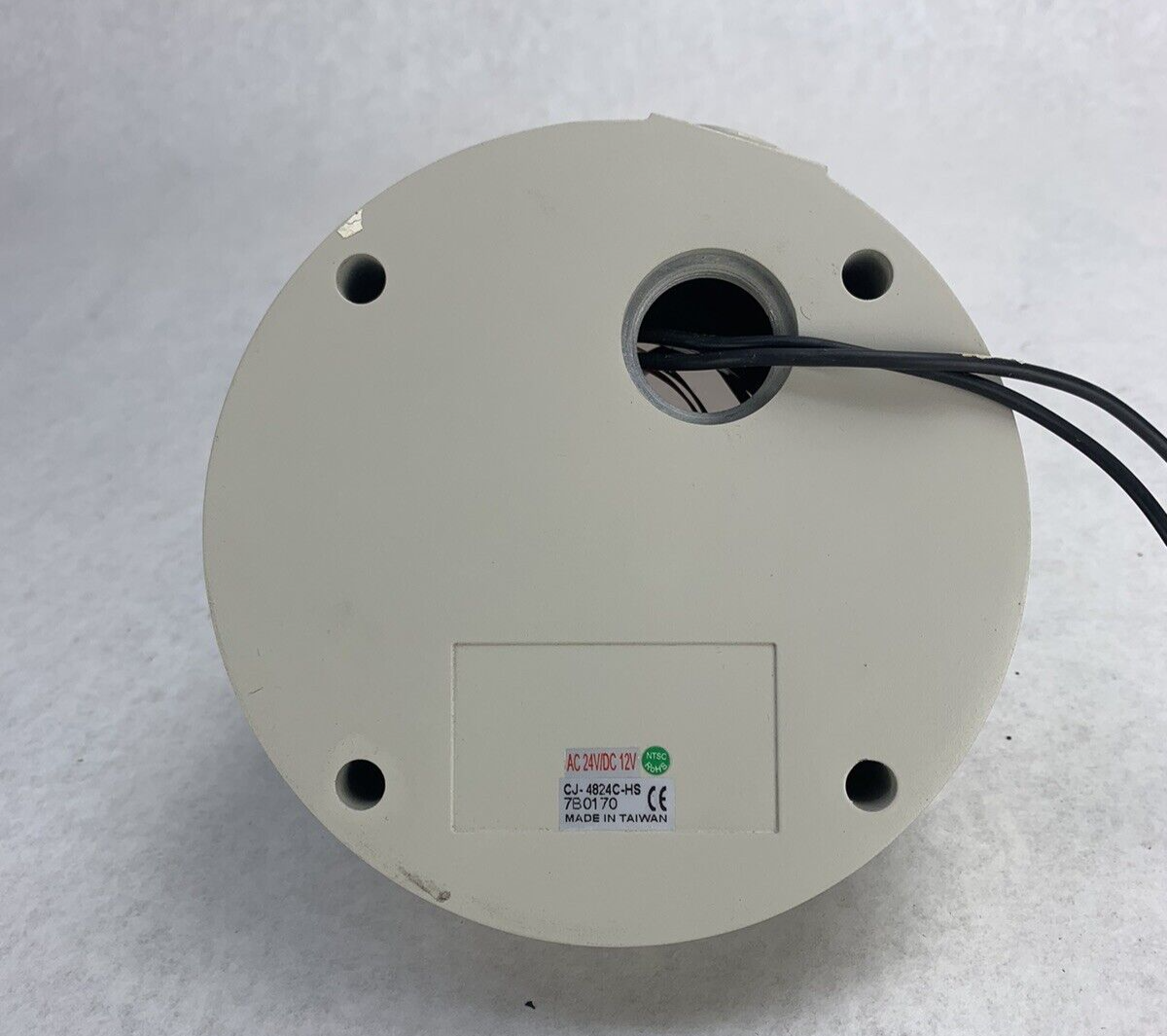 Parts or Repair Crest Outdoor Dome Security Camera CJ-4824C-HS