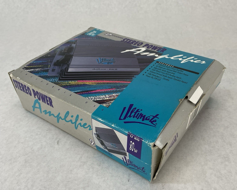 Ultimate California Model 80 Amplifier 80 Watts 2 Way