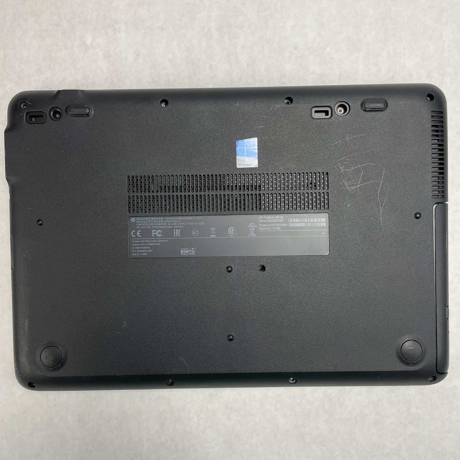 HP ProBook 640 G2 14" i5-6200U 2.30 GHz 4 GB RAM No SSD/OS/AC13