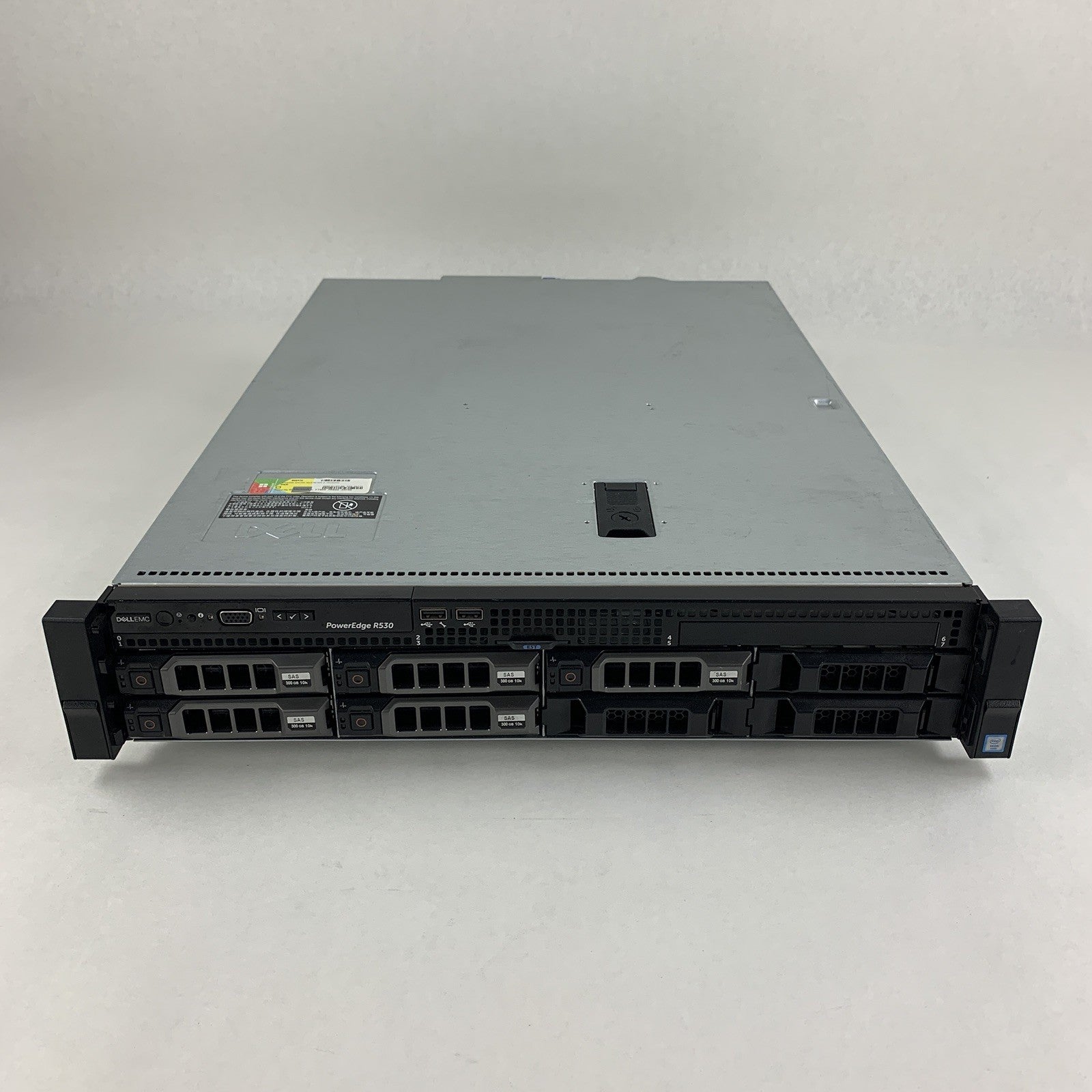 Dell EMC Poweredge R530 2x Xeon E5-2620v3 2.4 GHz 32 GB Ram No OS No HDD No PSUs