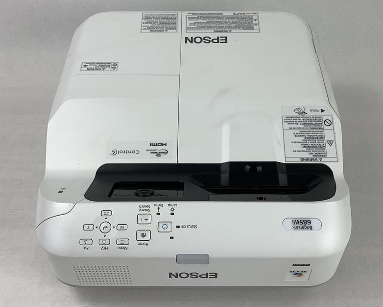 Epson H741A BrightLink 685Wi LCD Projector 4617 Lamp Hours