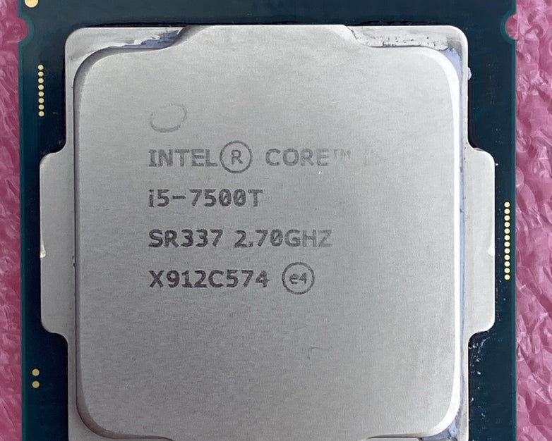 Intel Quad Core i5-7500T CPU Processor 2.70GHz LGA1151 SR337 Lot Of 2