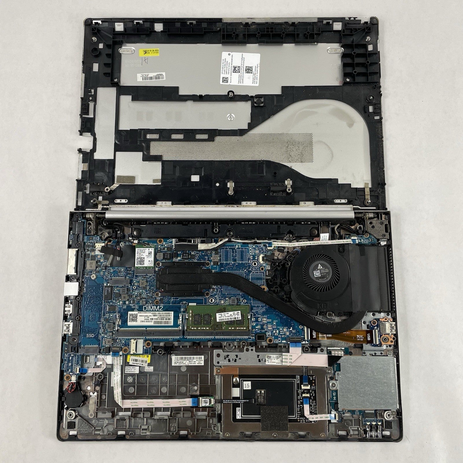 HP EliteBook 850 G6 15.6" i5-8365U 1.60 GHz 8 GB RAM No SSD/OS/AC - Missing Keys15