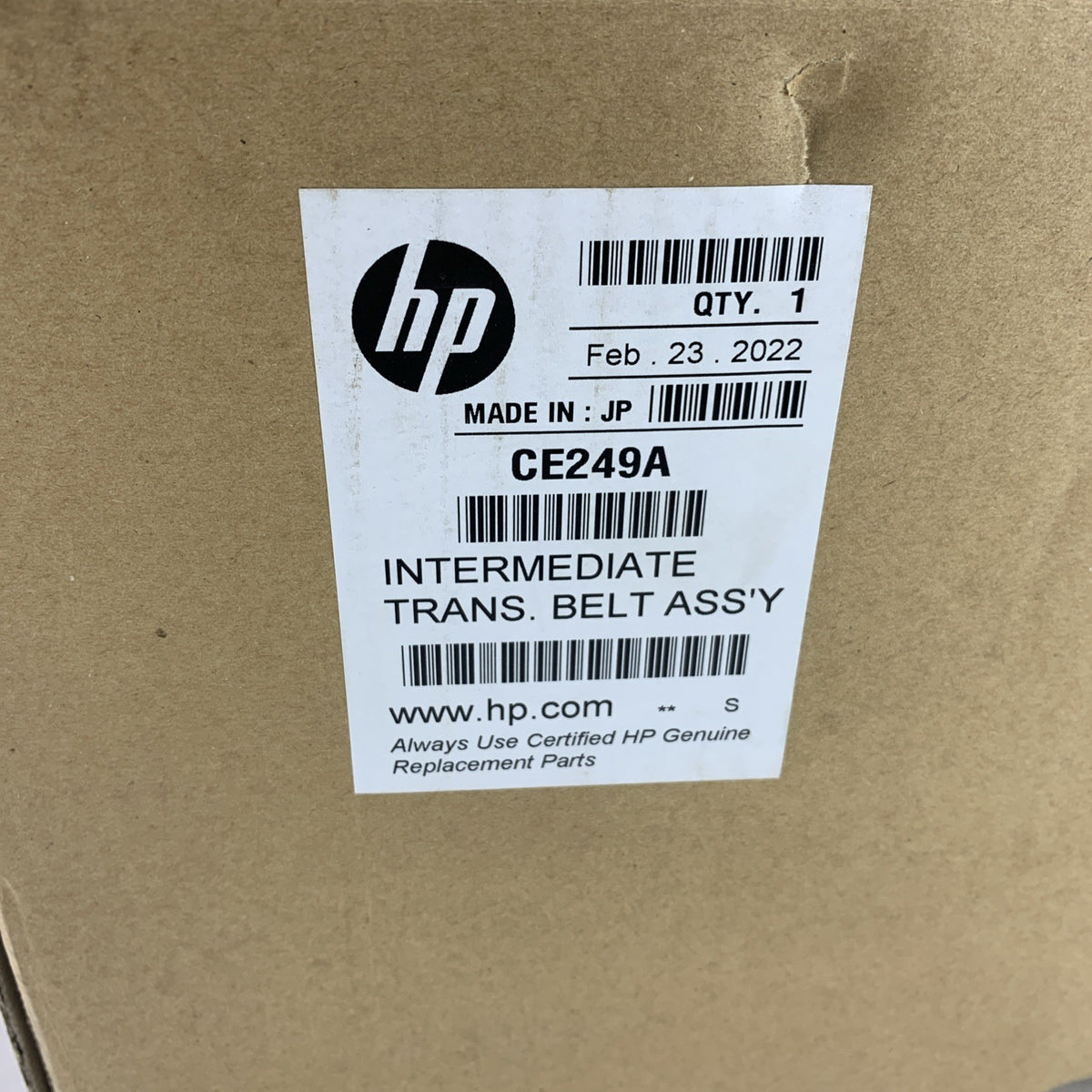 Genuine HP CE249A Image Transfer Belt Assembly Kit for LaserJet Enterprise2