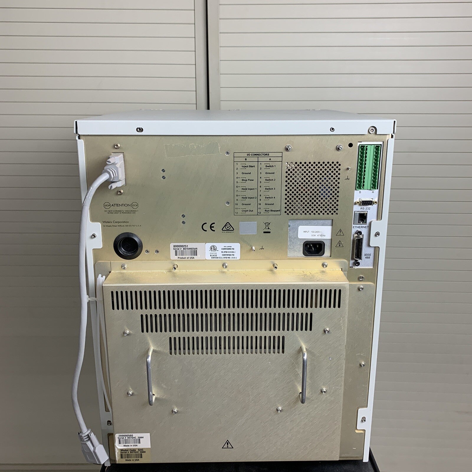 Waters Alliance HT E2795 Separations Module Power Tested