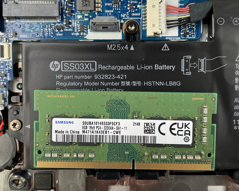 HP mt44 14" Ryzen 3 Pro 2300U 2.00 GHz 8 GB RAM No SSD/OS/AC