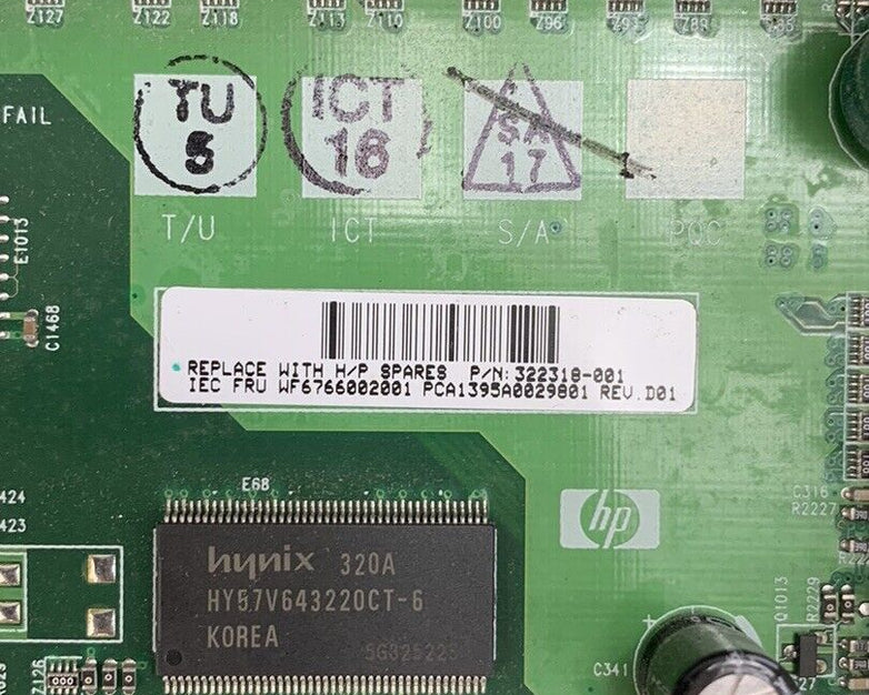 Compaq ProLiant ML350 G3 Motherboard Intel Xeon 2.8GHz 1.5GB RAM