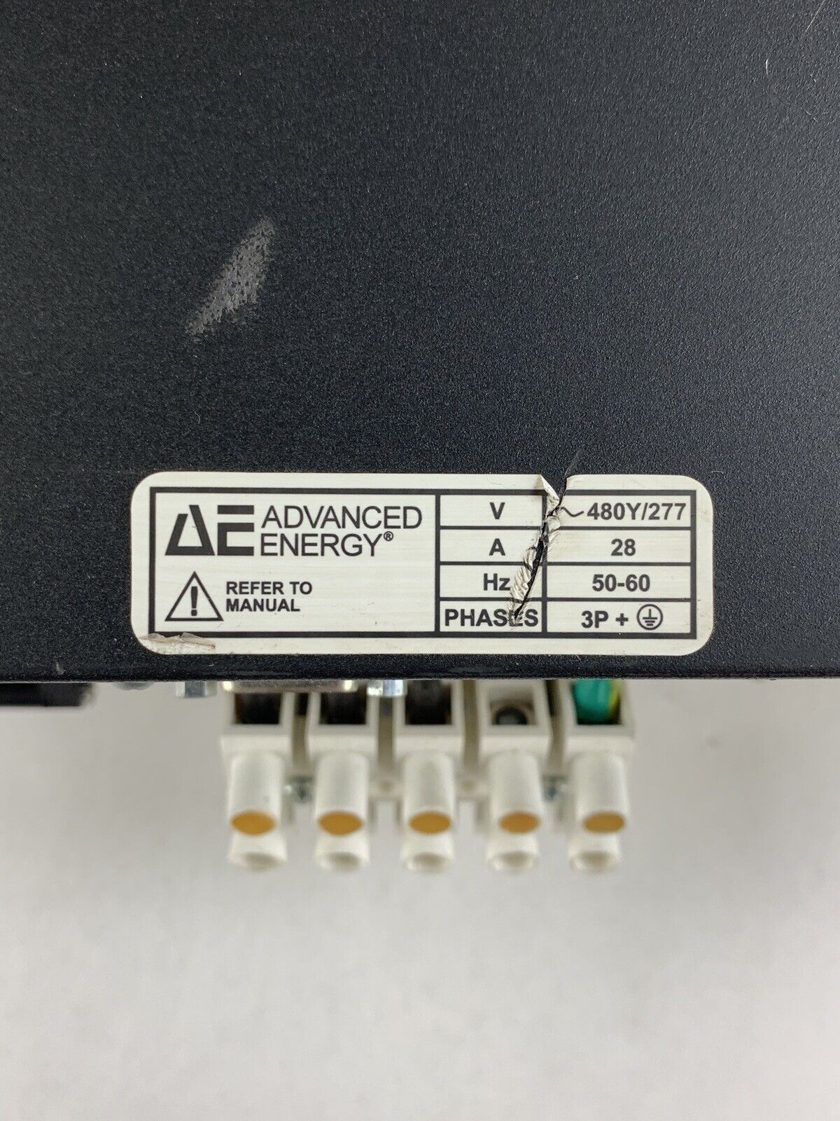 AE Advanced Energy Pinnacle MDX 3152418-207 B Power Supply 480Y/277 V 28 A 3P