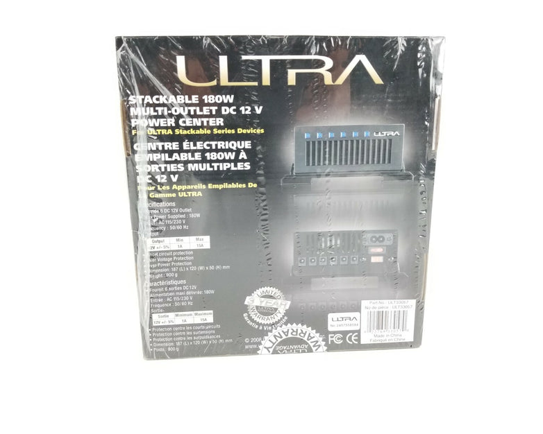 Ultra Stackable Power Center ULT33057 - Power Adapter - 180 Watt