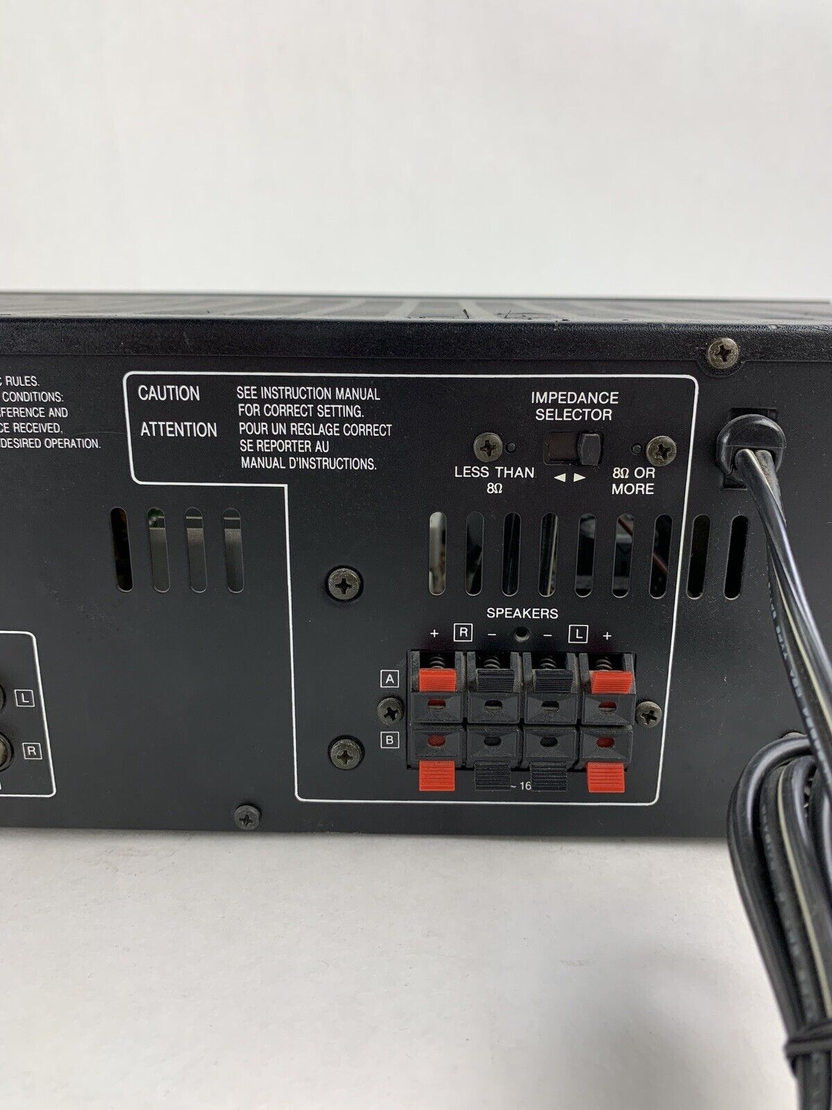 Kenwood KR-A4040 2 Channel Stereo Receiver No Remote No Power For Parts