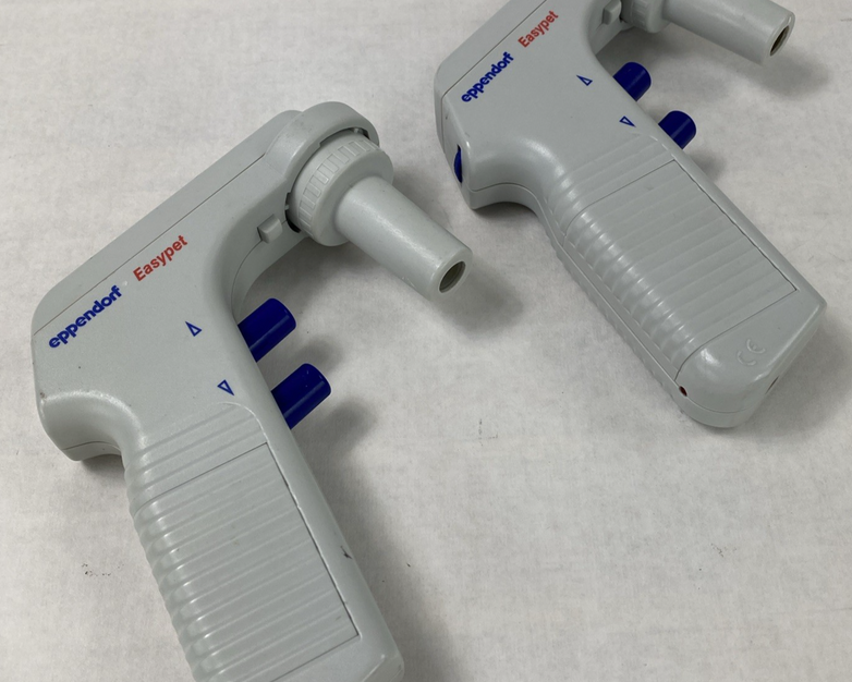 Eppendorf Easypet Dispensing Pipette No AC Adapter Untested Lot of 2