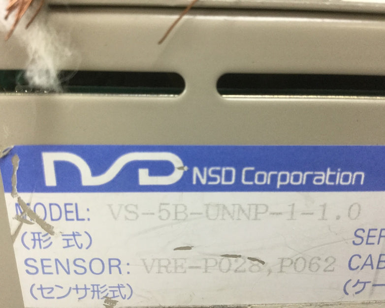 NSD Corporation VS-5B-UNNP-1-1.0, Untested