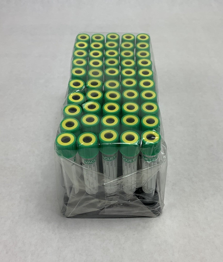 Vacuette 456087P 5ml LH Sep 13x100 50pcs Non-Ridged Tubes