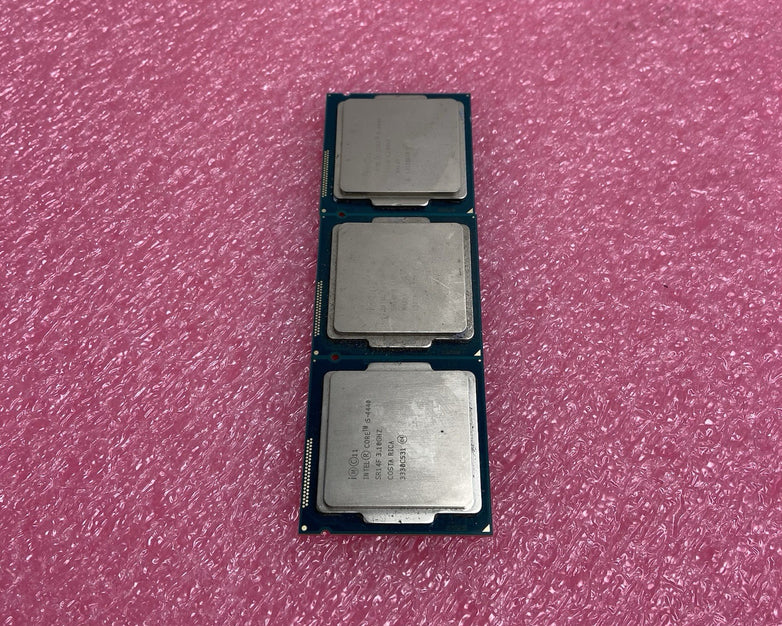 Lot of 3 Intel Core i5-4440 3.1GHz SR14F Desktop CPU