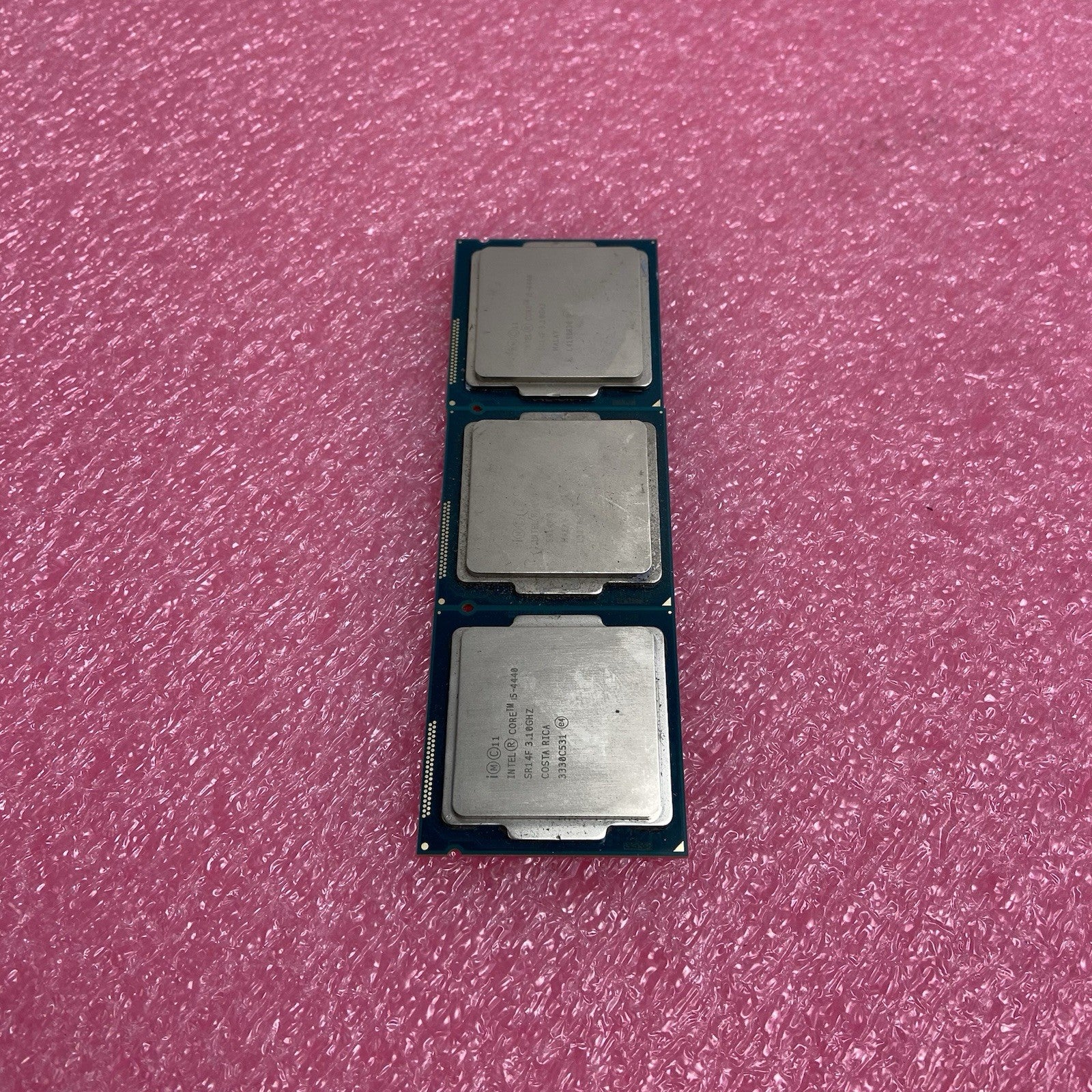 Lot of 3 Intel Core i5-4440 3.1GHz SR14F Desktop CPU4