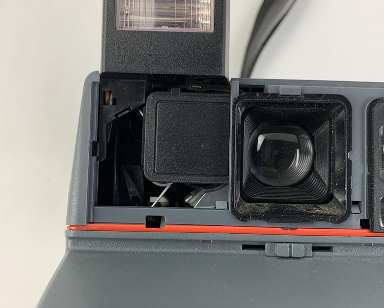 Polaroid Impulse Camera Missing Front Outer Covering - Untested